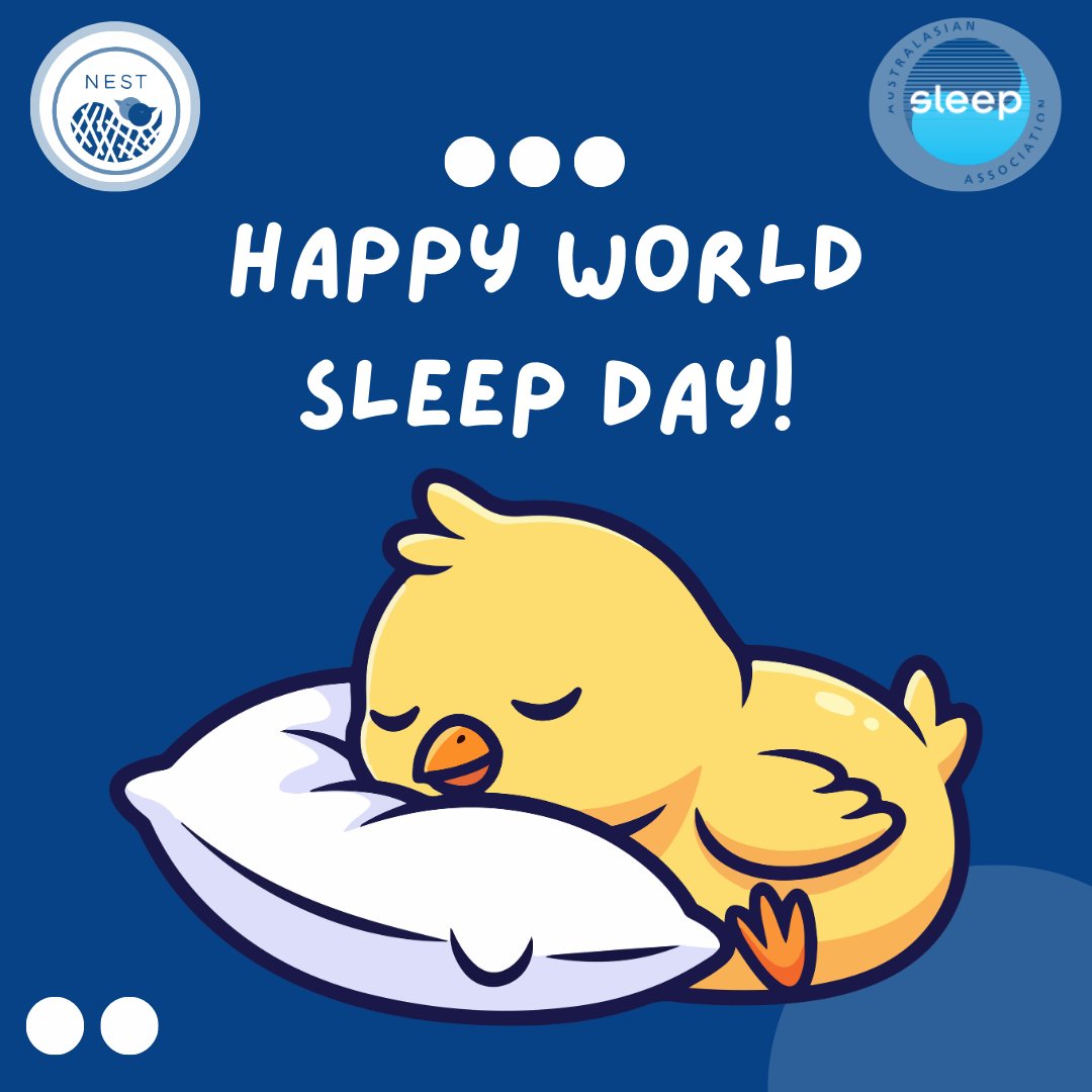 asa_nest's tweet photo. Happy World Sleep Day! 🌙

We’re excited to be part of the global community advancing sleep science and improving sleep health for everyone.  

Because sleep matters. 

#WorldSleepDay #SleepBetter #SleepHealth https://t.co/snItGFTbjy