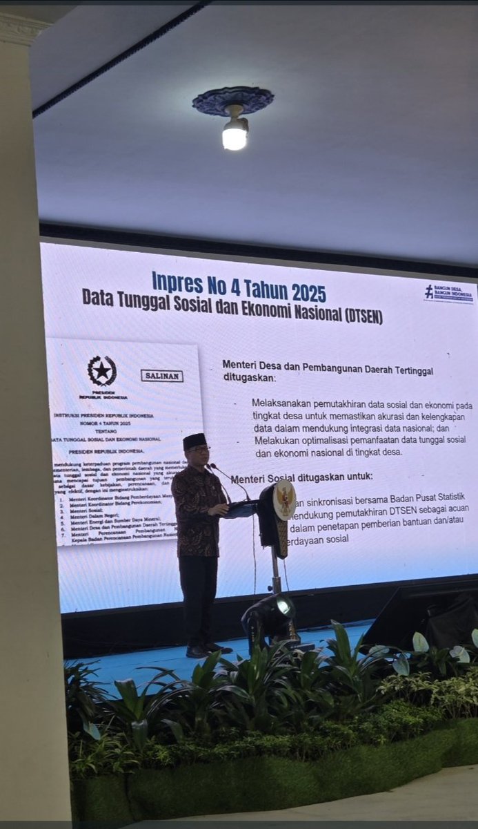 FadaliHalawa1's tweet photo. TPP SUKSESKAN DTSEN INPRES No. 4 Tahun 2025 Pemutakhiran Data Tunggal Sosial dan Ekonomi Nasional 
@YandriSusanto @SekretariatNegara RI
@Bpsdm Kemendesa
#PemutakhiranDTSEN
#TPPKerjaBerdampak
#TPPIndonesiaHebat
#TPPMendukungPemutahiranDTSEN https://t.co/JRNOCoupO6