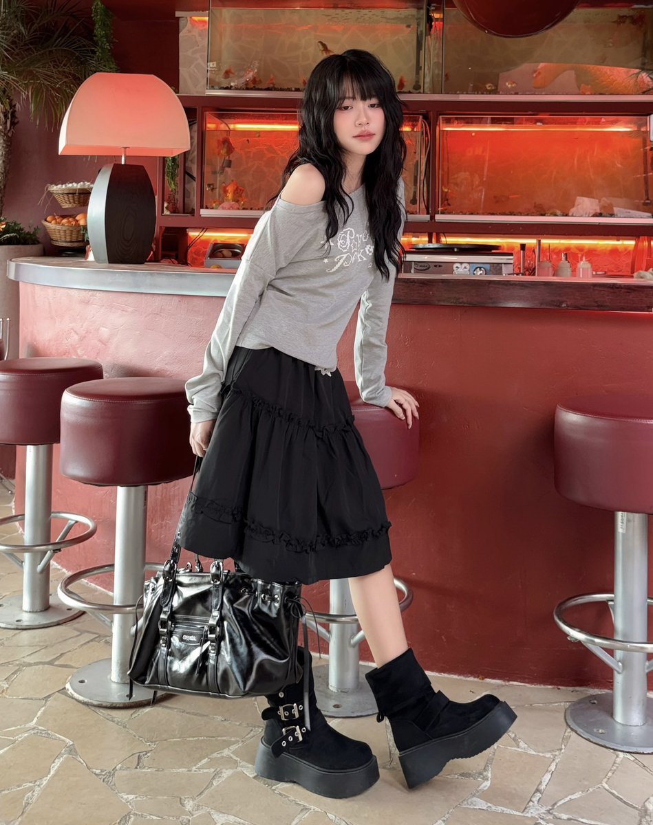 ตั้งแต่รู้ว่า pokee peeko ใช้ช่างไทยทำ นี่ก็กดมาหลายชุดมาก ตั้งแต่ปาดไหล่ยันกระโปรง แล้วผ้าดี ใส่ได้บ่อย น่ารัก ฟีล japanese girl มากก 🐰🫧