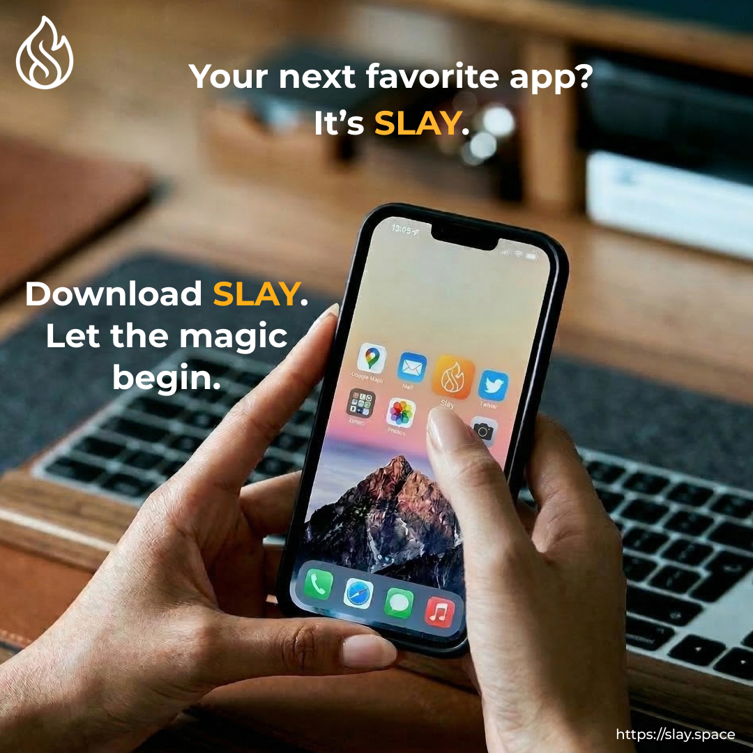 SLAY_Singhcoin's tweet photo. Your next favourite app?
It’s SLAY. 🔥
Connect. Create. Share what matters.
Download SLAY and let the magic begin. ✨
🌐 https://t.co/MngAZNas4h
#SLAY #NewApp #SocialPlatform #Creators https://t.co/haUG3hBXkk