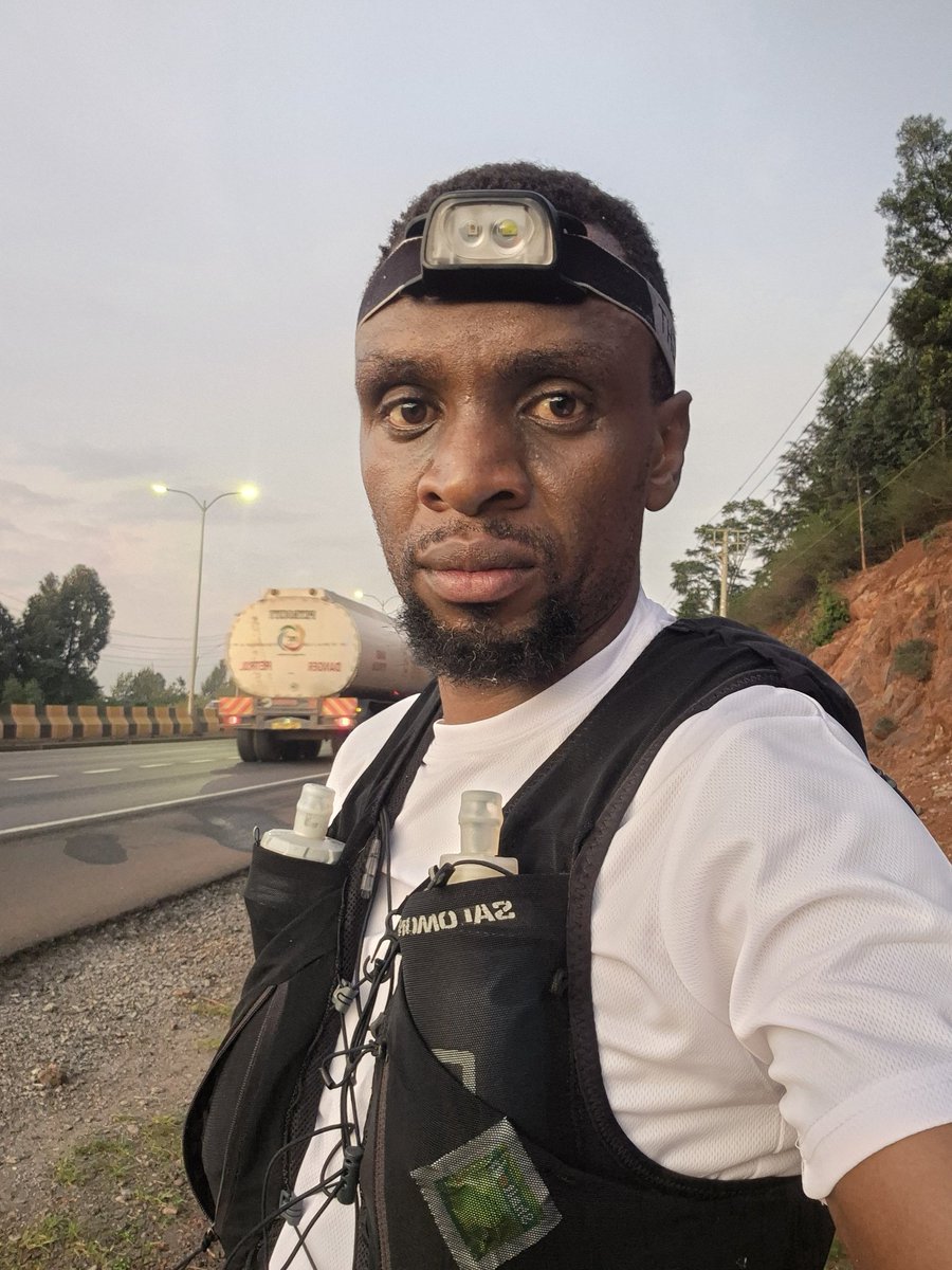 Leaving Nairobi for Naivasha WRC rally on foot. See you there