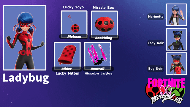 MLBxFortnite's tweet photo. Inspired by others asking @Fortnite for collabs they love, I realized if I want this to happen, I have to protest too. I created this acc for that and I’m counting on your support! 🐞🐈‍⬛
@BeMiraculousLB #MiraculousLadybug #Fortnite https://t.co/2md2xPjN29