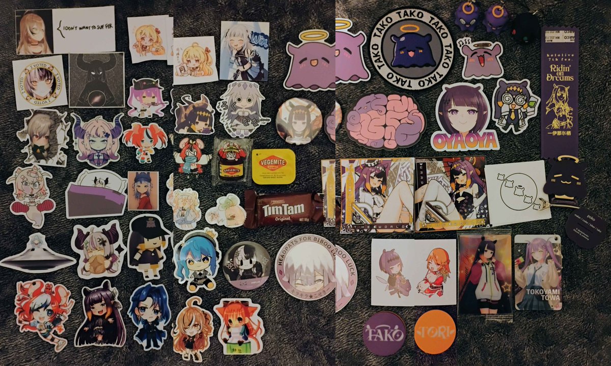 Home! Thank you hololive for bringing so much joy to my life! Thank you those I got to meet! I hope to meet everyone again!
And hopefully next time I'll have stickers of everyone 🫡
#hololivefesEXPO26