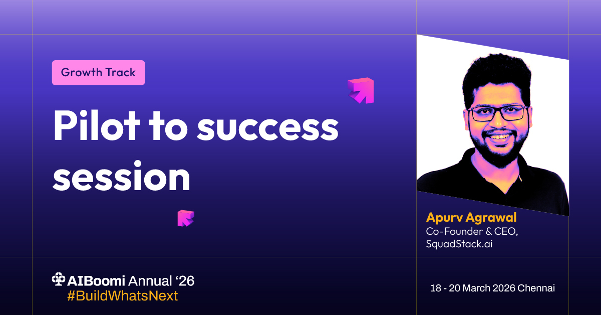 AIBoomi (formerly SaaSBoomi) tweet media