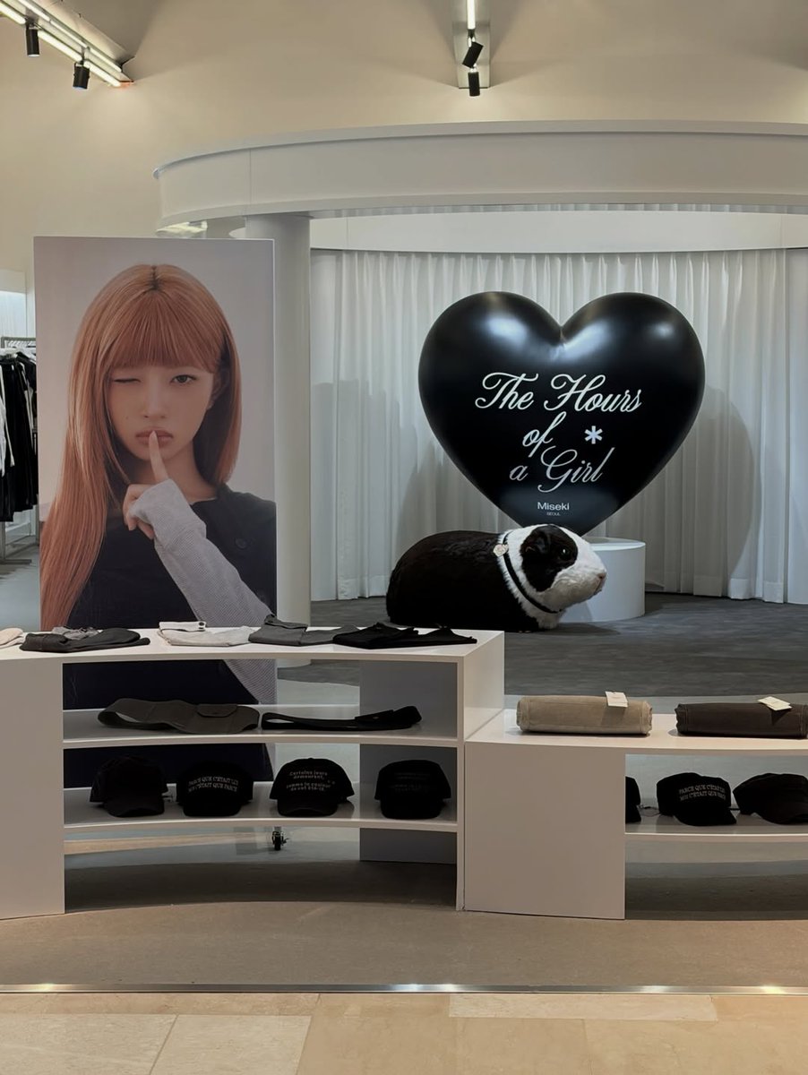 from opening project to miseki seoul, can't help but feel so proud of you whenever you're displayed in stores 🥹💗