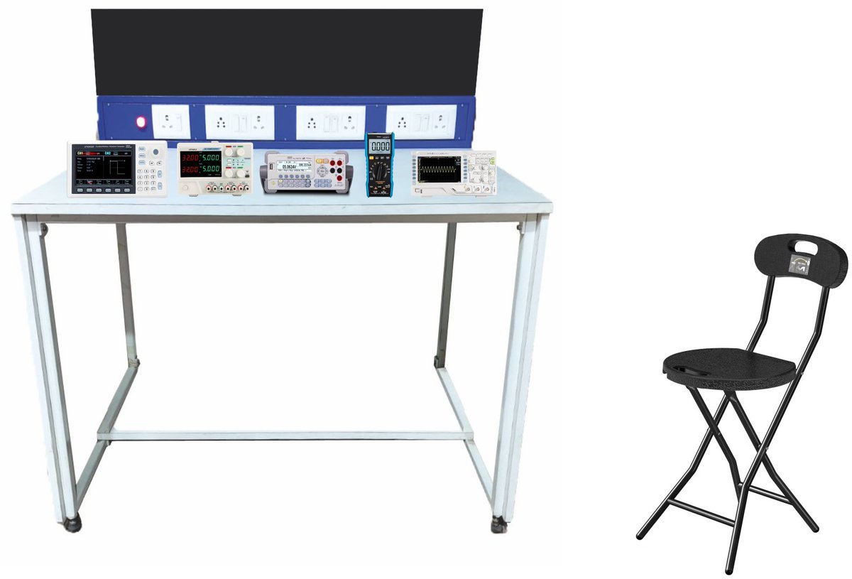 mineinstruments's tweet photo. Experiment Workbench MI-EW15 is a specialized workspace designed for hands-on electronics projects. #instruments #bench #workbench #MIEW15 #ExperimentWorkbench #Mine #IIT #Testinglab #workbench #Workingtable https://t.co/L4N0WG1rZ4