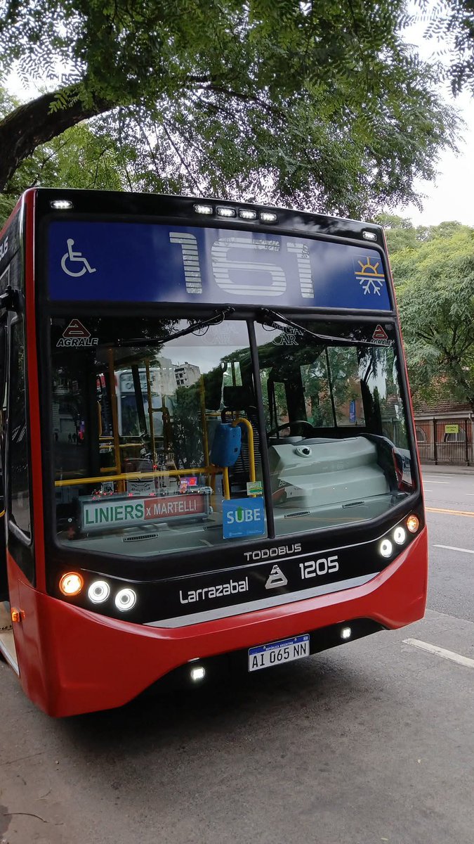 BondisATR's tweet photo. Nuevos 1204 y 1205 de la #Linea161 https://t.co/opmC4YHGZh