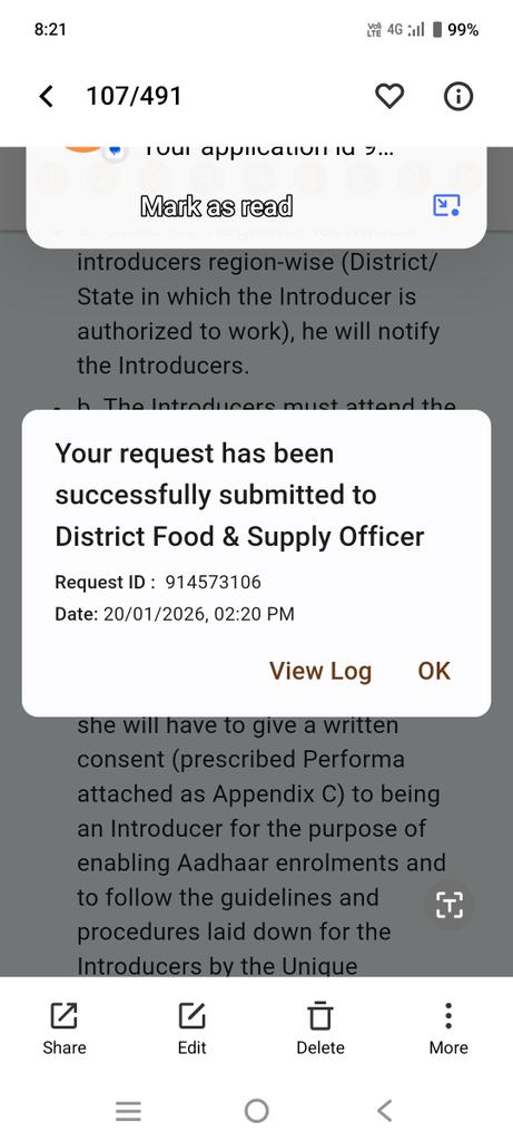 AzizAhamad275's tweet photo. @fooddeptgoi @PIBHindi @jagograhakjago @mygovindia Sir..name add krne ke lea appeal kre the pr abhi tk name aad nhi hua.. https://t.co/zT0meTckaM