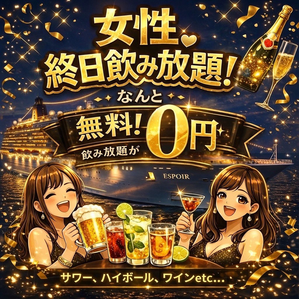 ESPOIR_nippori's tweet photo. 本日のESPOIR乗船時間🛳️
⚓️18:00～29:00⚓

選べるプライズ❣️
⚔戦国サテライト⚔

早割り＆リツイートで実質3,000円でフルチケのチャンス⁉️
　
🌟早割🌟
レベル２までのご着席で500円引き❣️

🌟リツイートキャンペーン🌟
当店Xアカウントをフォロー＆引用リツイートで500円引き❣️
※ご来店時、受付にてXアカウントの確認が必要になります。

💰Fee▶︎4,000円
⏱️スタート▶︎18:30
⏰レイト▶︎21:30
※置きバケ可能☎️ レイト後1レベルプロテクション🫧
ゆっくりストラクチャーで長く楽しめます🙆‍♂️

✨プライズ✨
🥇戦国チケット２枚or40 %

🥈戦国チケット２枚or20 %

🥉戦国チケット２枚or10 %

※チケット付与にはゲームIDの登録が必要になります。

✨🥺脳汁祭りのリング(5-10)🥺✨
▶︎100bb ¥10,000
▶︎ min 50bb ¥5,000〜
※初回50bb補償あります🥰

詳細は、こちら↓
https://t.co/umlupXXRLg

🪜ハシゴCP🪜
▶︎トナメからリングに移る場合にはリングチップ10BBプレゼント🎁💗
※当日のみ有効

#ESPOIR #エスポワール #日暮里 #poker #荒川区