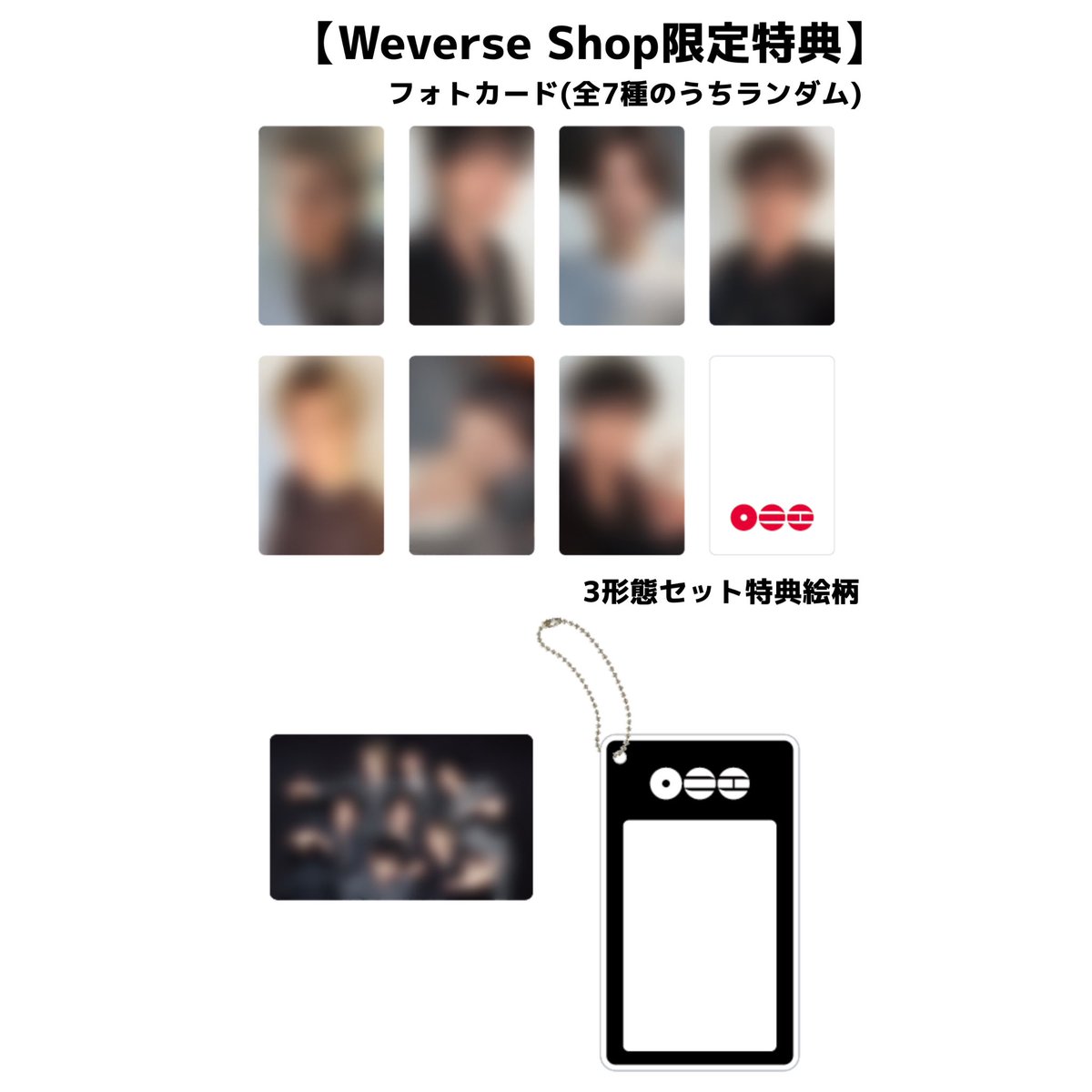 HAPPY 3形態 フォトカード 8 セットweverse 特典 新品 未開封 JIN - HAPPY