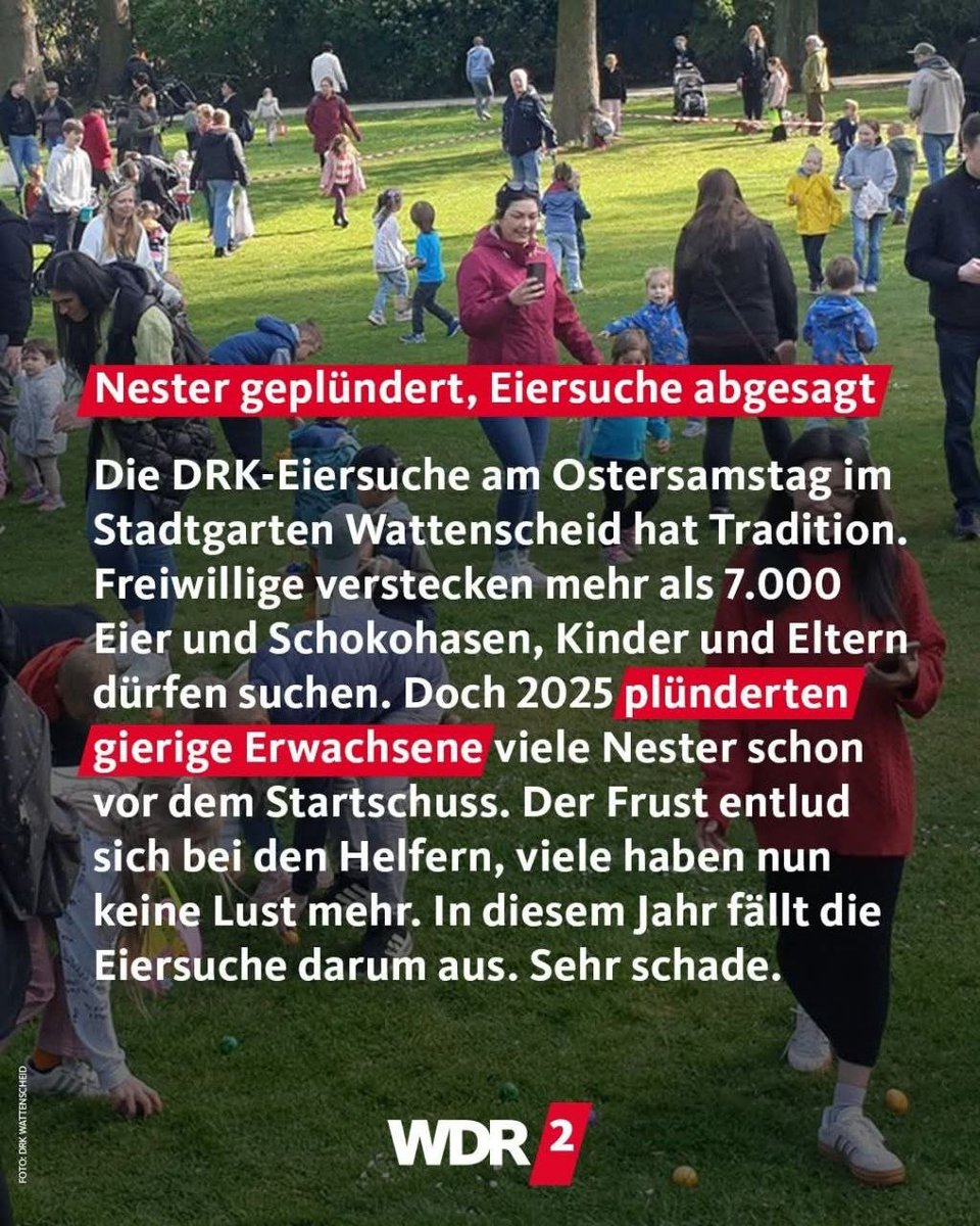 Was meint Ihr, was das für "gierige Erwachsene" gewesen sein mögen, wenn das die ganzen Jahre vorher nicht passiert ist?