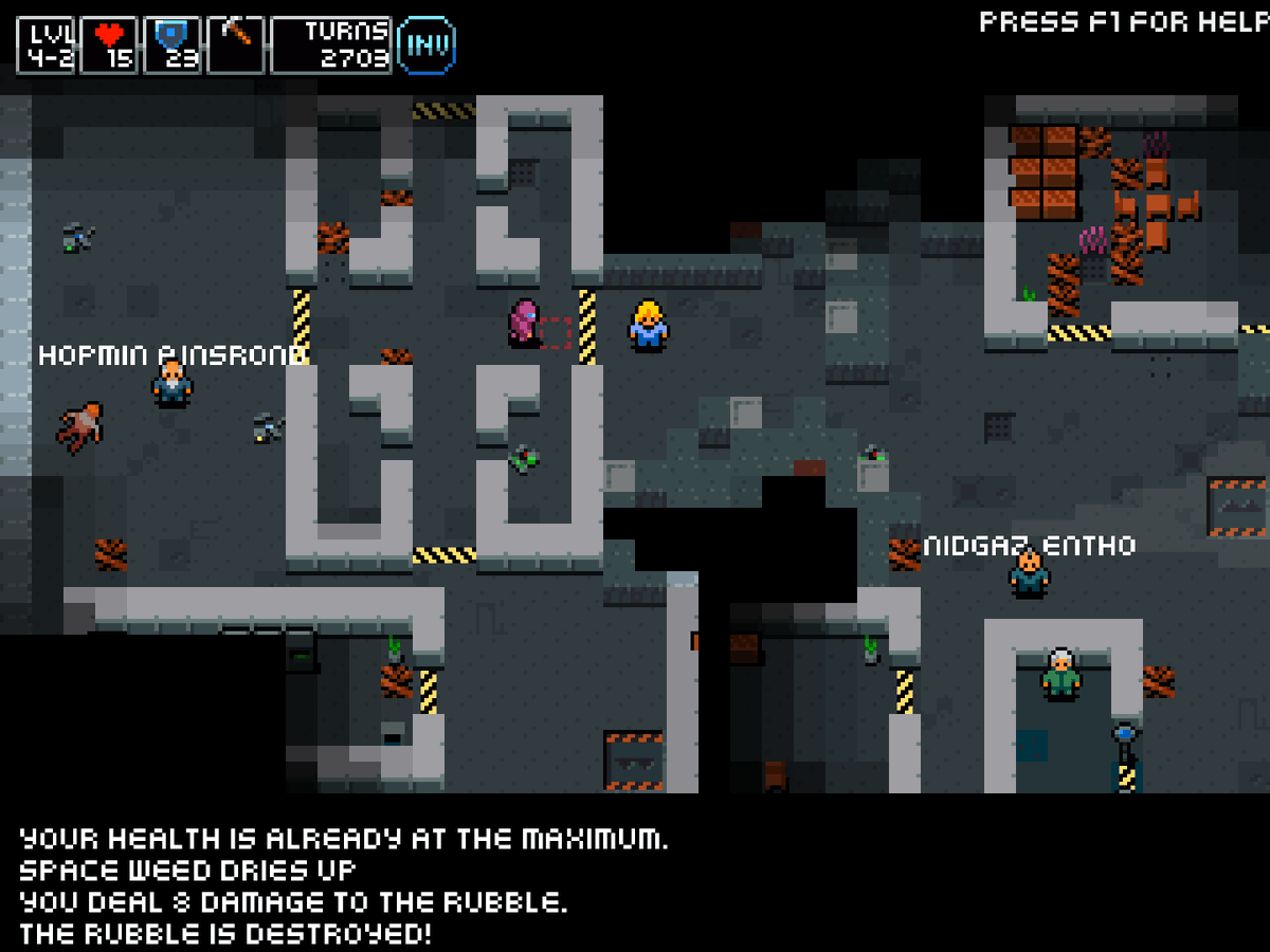 ThompFinholm's tweet image. Breaking news: Theralite now features some helpful npcs if you're feeling chatty and would like some hints/tips. Also, it's a tiny bit, very little, slightly harder to survive⛏️ Just like real life.

#indiedev #demo #pixelart #roguelike

store.steampowered.com/app/3445690/Th…