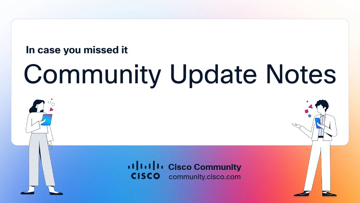 Cisco Community tweet media