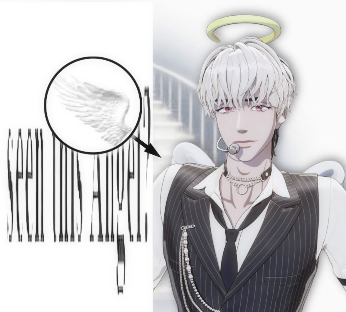 uuo0ni's tweet image. #angelcore ♱ ╋━ .⋆