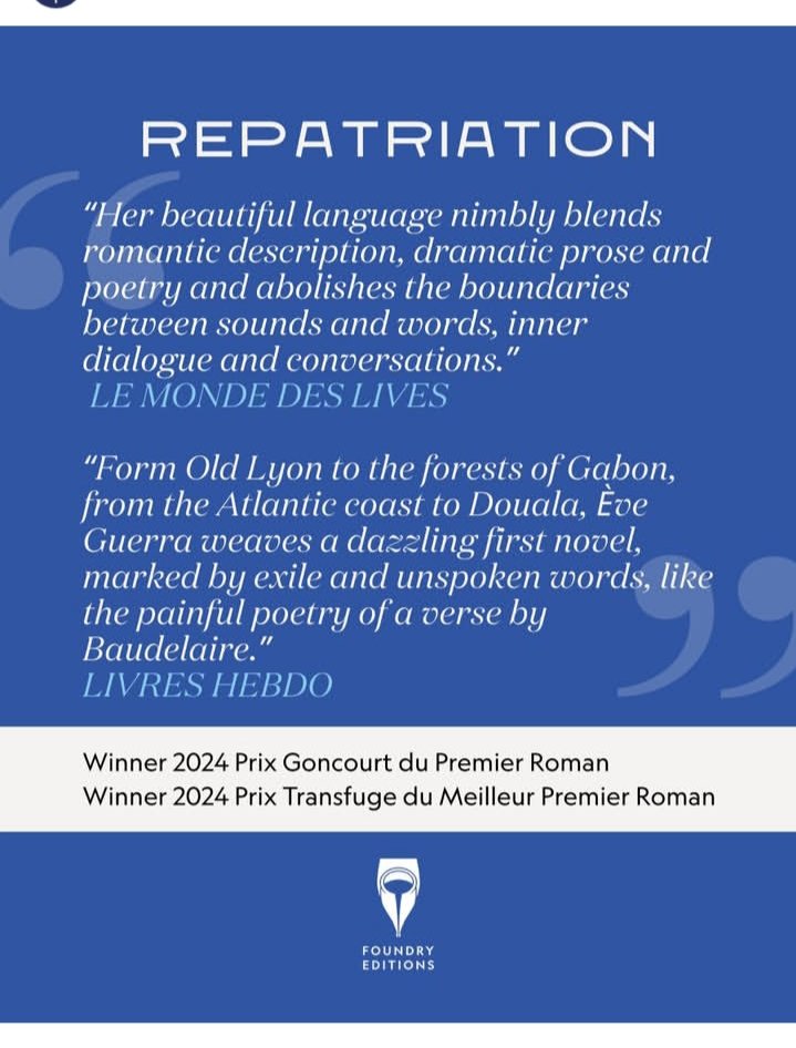 Eveanyways's tweet photo. Repatriation is out now.
Bon vent à mon fils anglais. https://t.co/bFku2Zef2h