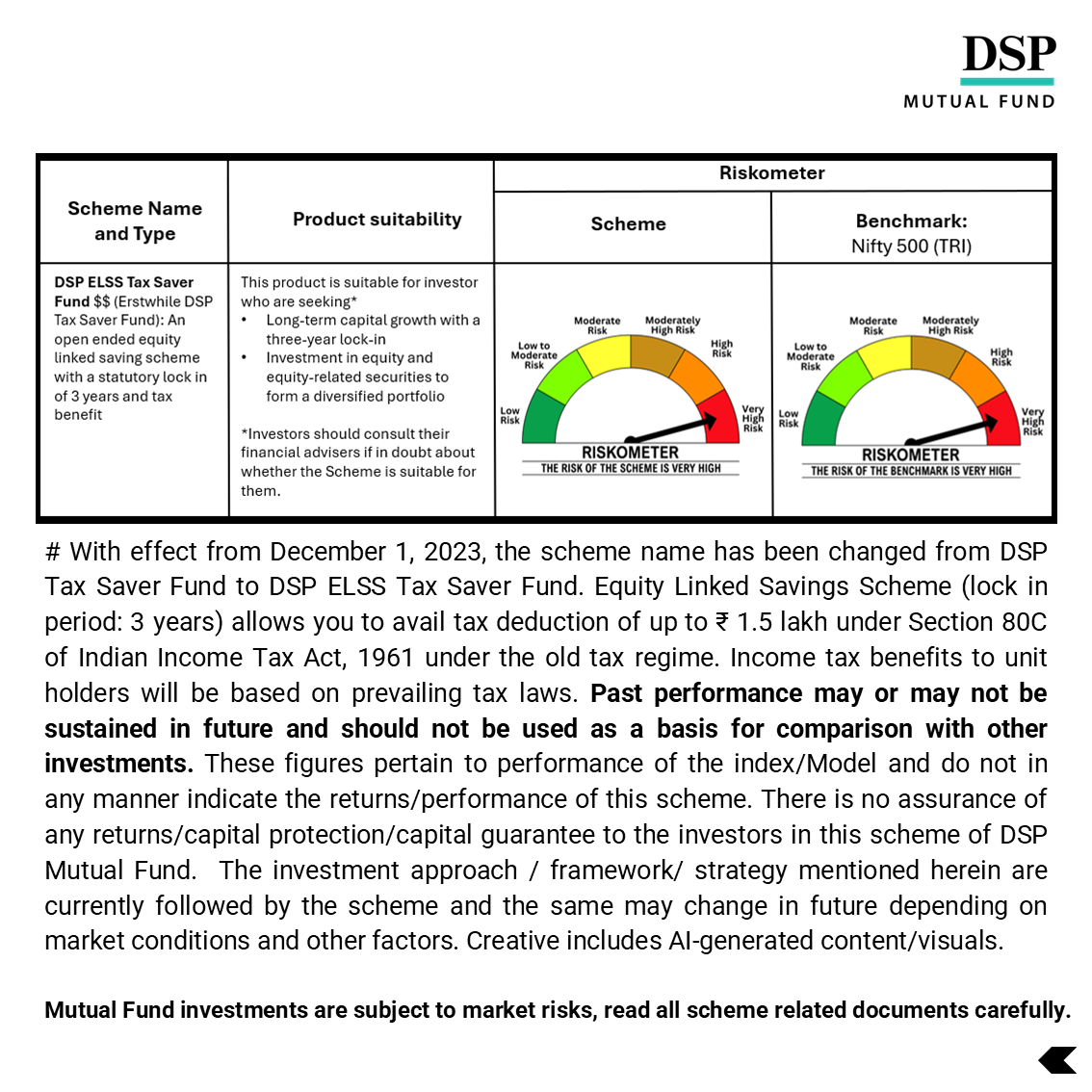DSP Mutual Fund tweet media