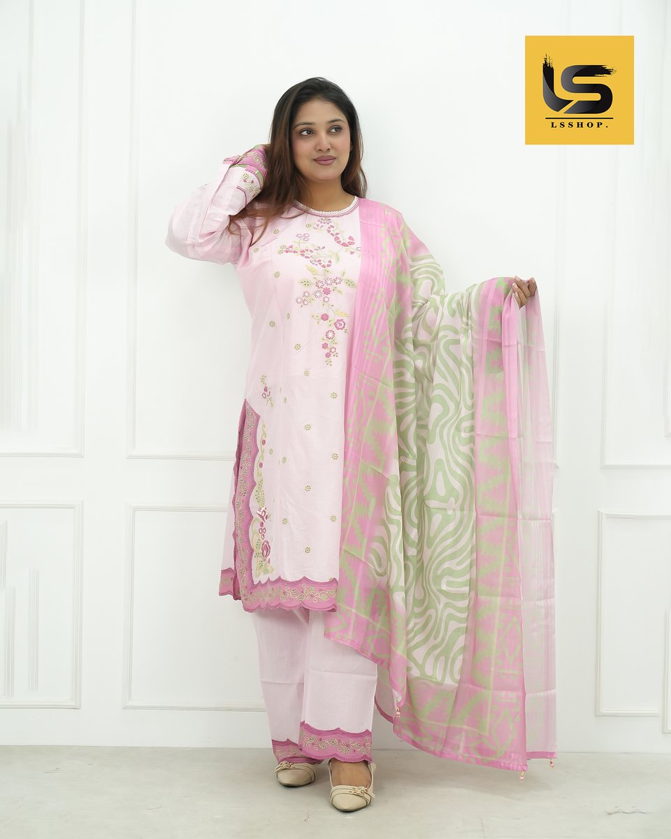 LadiesSpaceBD's tweet image. LS Shop  নিয়ে এলো প্রিমিয়াম সালোয়ার কামিজ, মিষ্টি পিঙ্ক শেডে ফুলের এমব্রয়ডারি দিয়ে সজ্জিত।
এখনই অর্ডার করতে ইনবক্স করুন!
 হটলাইন: 01971-464933
#LSSHOP #PinkSalwarKameez #PremiumCollection