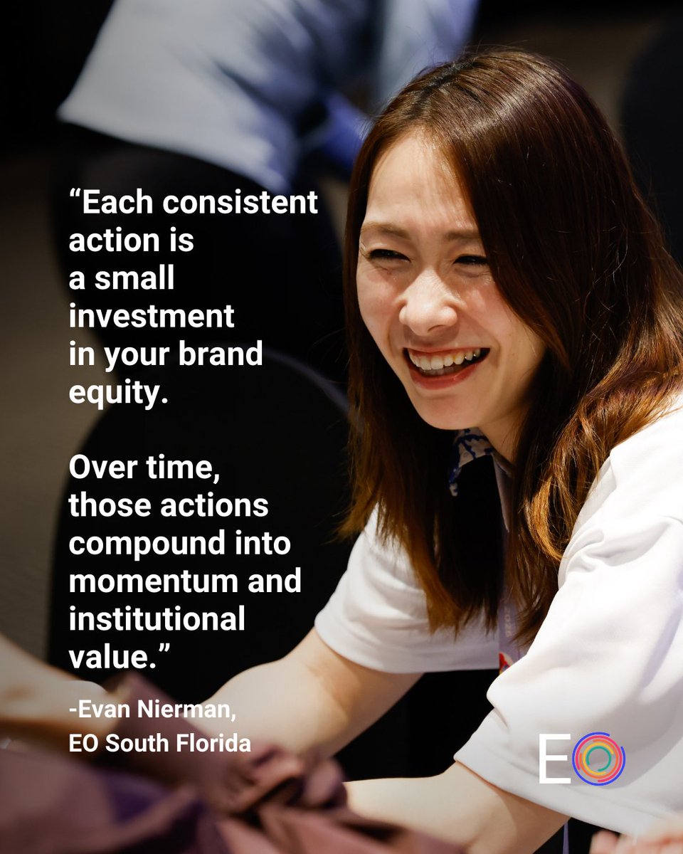 EntrepreneurOrg's tweet photo. Many entrepreneurs think branding is about standing out visually, but the real driver of recognition is consistency.
@EvanNierman of @EOSOFLA shared more tips on building a consistent, memorable brand.
Read here: https://t.co/PtnlKAEFiU
#EO #EOBlog #Branding #Consistency https://t.co/shHyvhgkzL
