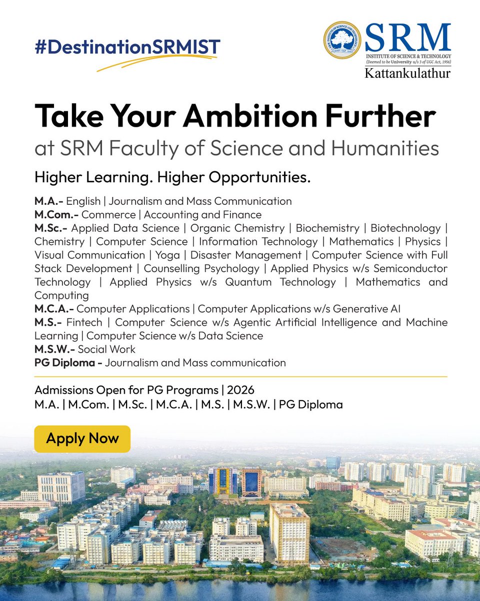SRM Institute of Science and Technology tweet media