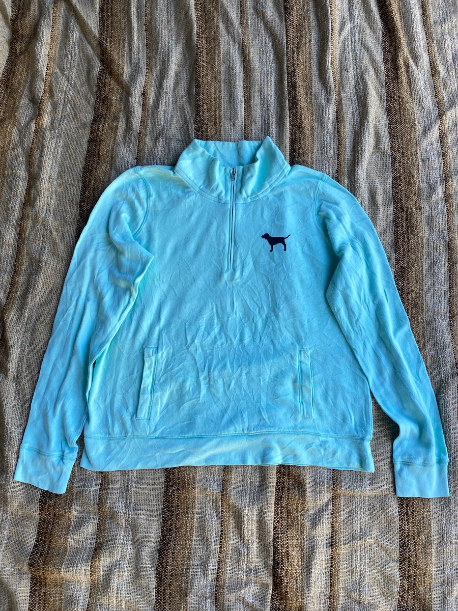 Fiso_16's tweet photo. PINK Victoria’s Secret half zip sweatshirt

Price: R300🏷️🅿️

Condition: 9.5/10 like new 🆕 

Size: Large 👕

https://t.co/DgE1xiVrqU

#thrift #victoriassecret #PINK #authenticthriftapparel https://t.co/97k178GmCG