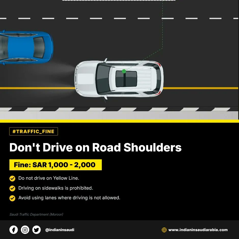 Always stay in your lane!⚠️