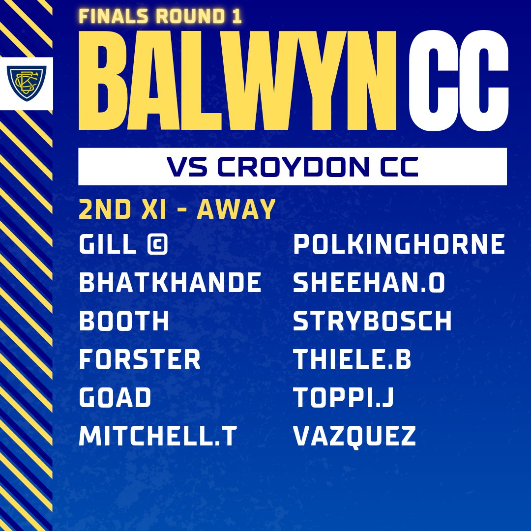 Balwyn Cricket Club ๐๐๐ฏ๐ tweet media