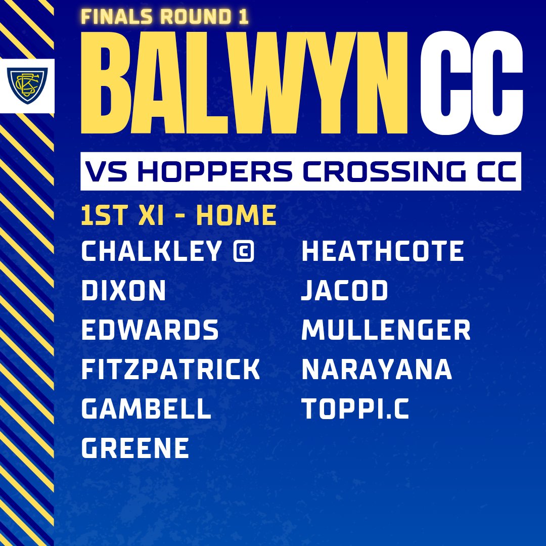 Balwyn Cricket Club ๐๐๐ฏ๐ tweet media