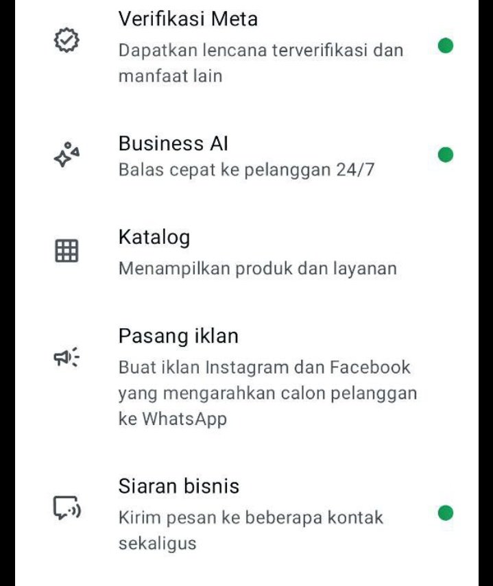 eenemidee's tweet photo. @disssaiyu Bukan freelance tapi kalau kamu punya akun wa business yg ada verifikasi meta dan &amp; siaran bisnis (seperti foto) bisa jual ke aku, harga bisa sampai 100k/nomor https://t.co/hYWTmJLT2x