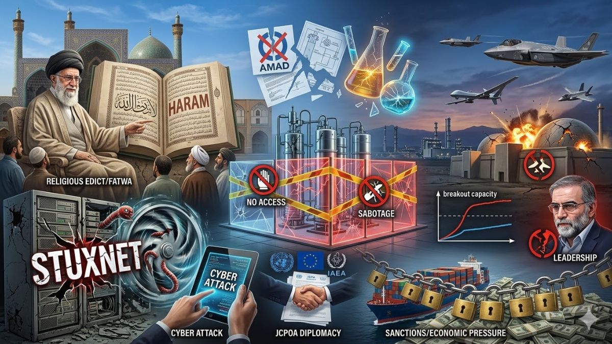 pramod_writes's tweet photo. Why Iran Never Developed Nuclear Weapons?
ONLY B'CAUSE THEY CALL IT "HARAM"?
#IranUSWar  #IranWar‌ #Irán #Israël #NuclearProliferation #news https://t.co/T23ozauPLy