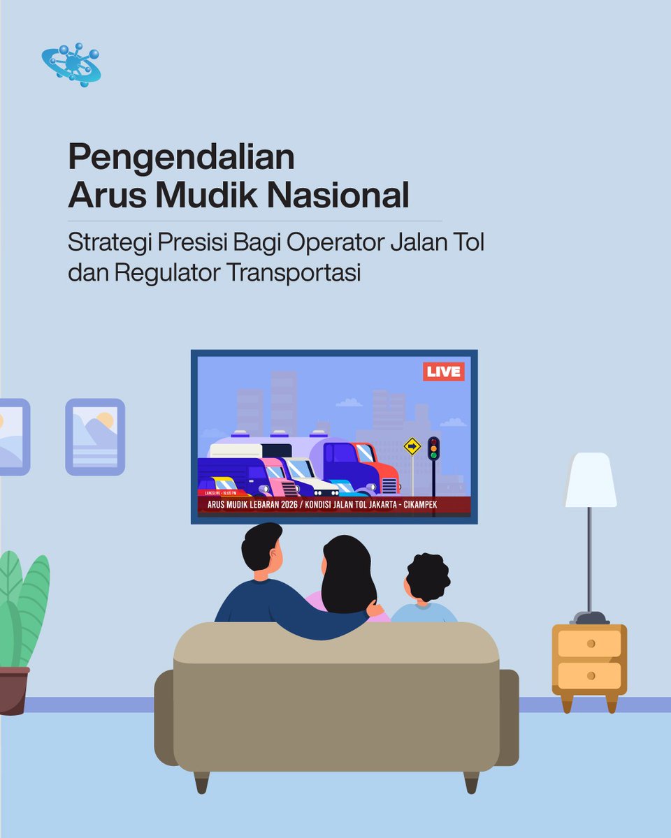 onyxbdp's tweet photo. Lonjakan Arus mudik itu pasti. 
Tapi dengan Big Data, lonjakan bisa diprediksi 📊 
Hasilnya: 
✔️ kebijakan lebih siap 
✔️ kemacetan lebih terkendali 
✔️ mudik lebih aman &amp; nyaman 
#DataIsYourFuture #ONYXBDP #DataAnalytics #DataScience #BigData https://t.co/gWC7NqkKTb