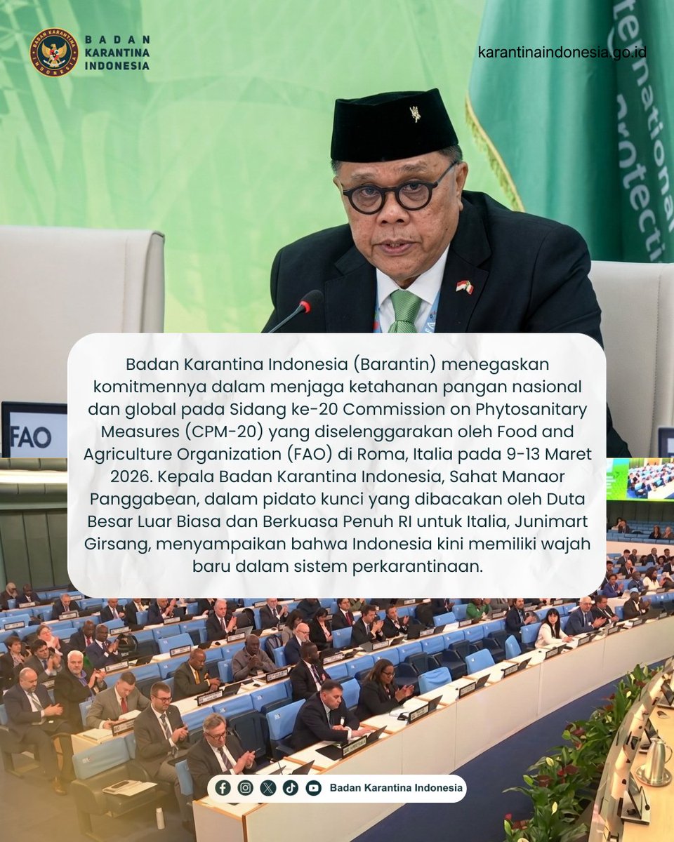 Badan Karantina Indonesia tweet media