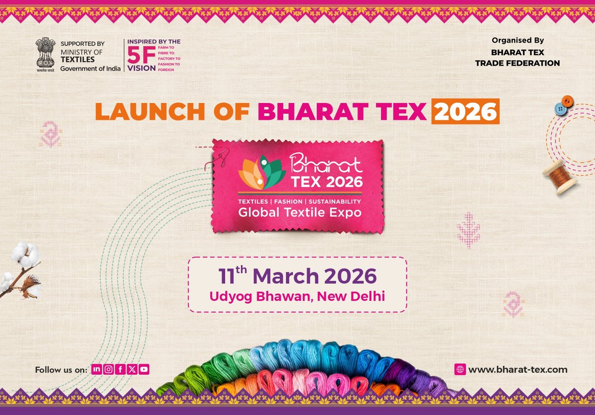 Bharat Tex tweet media