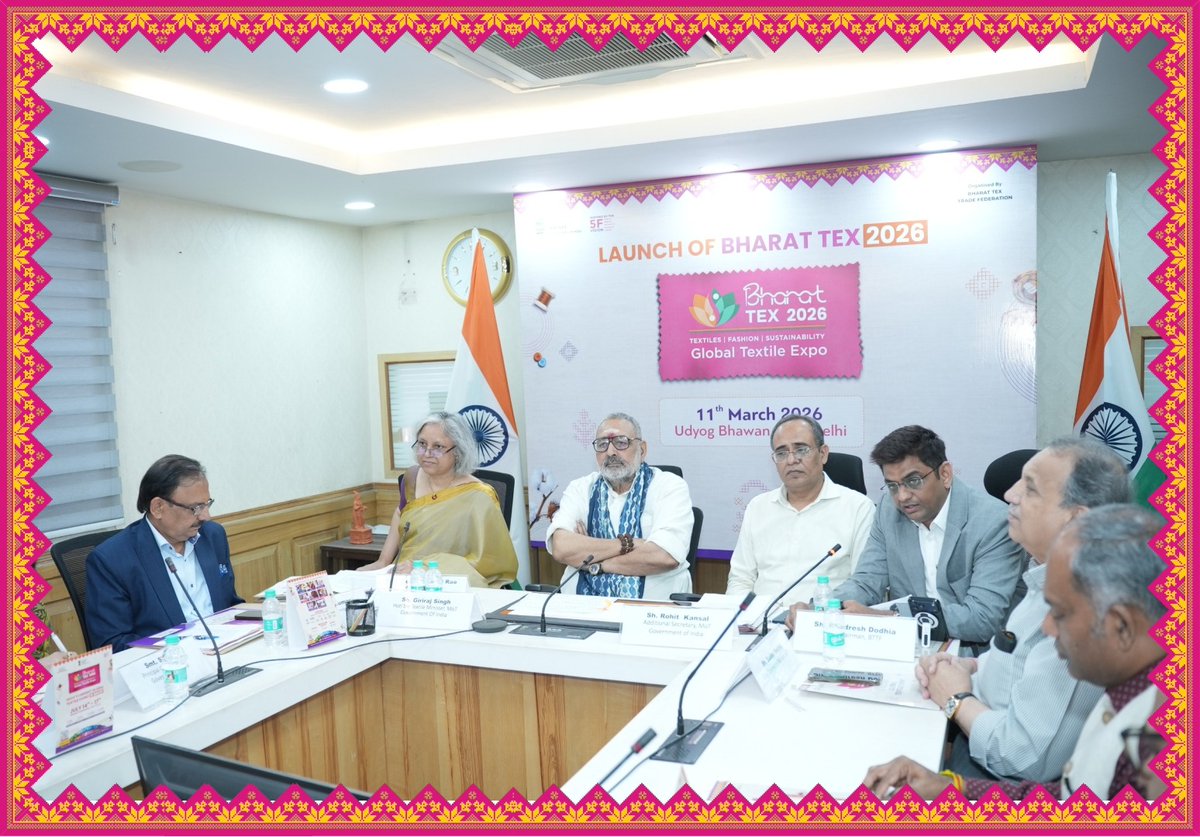 Bharat Tex tweet media