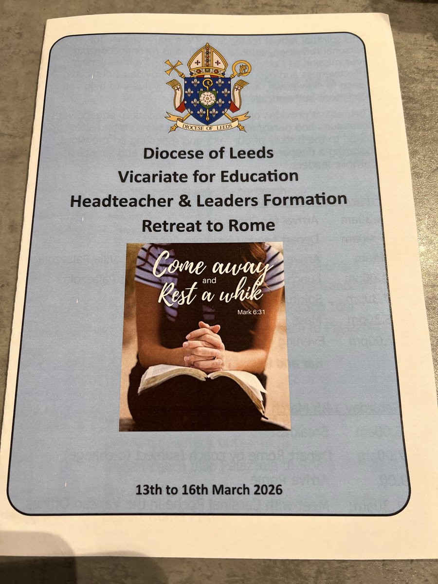 Vicariate for Education - Diocese of Leeds tweet media