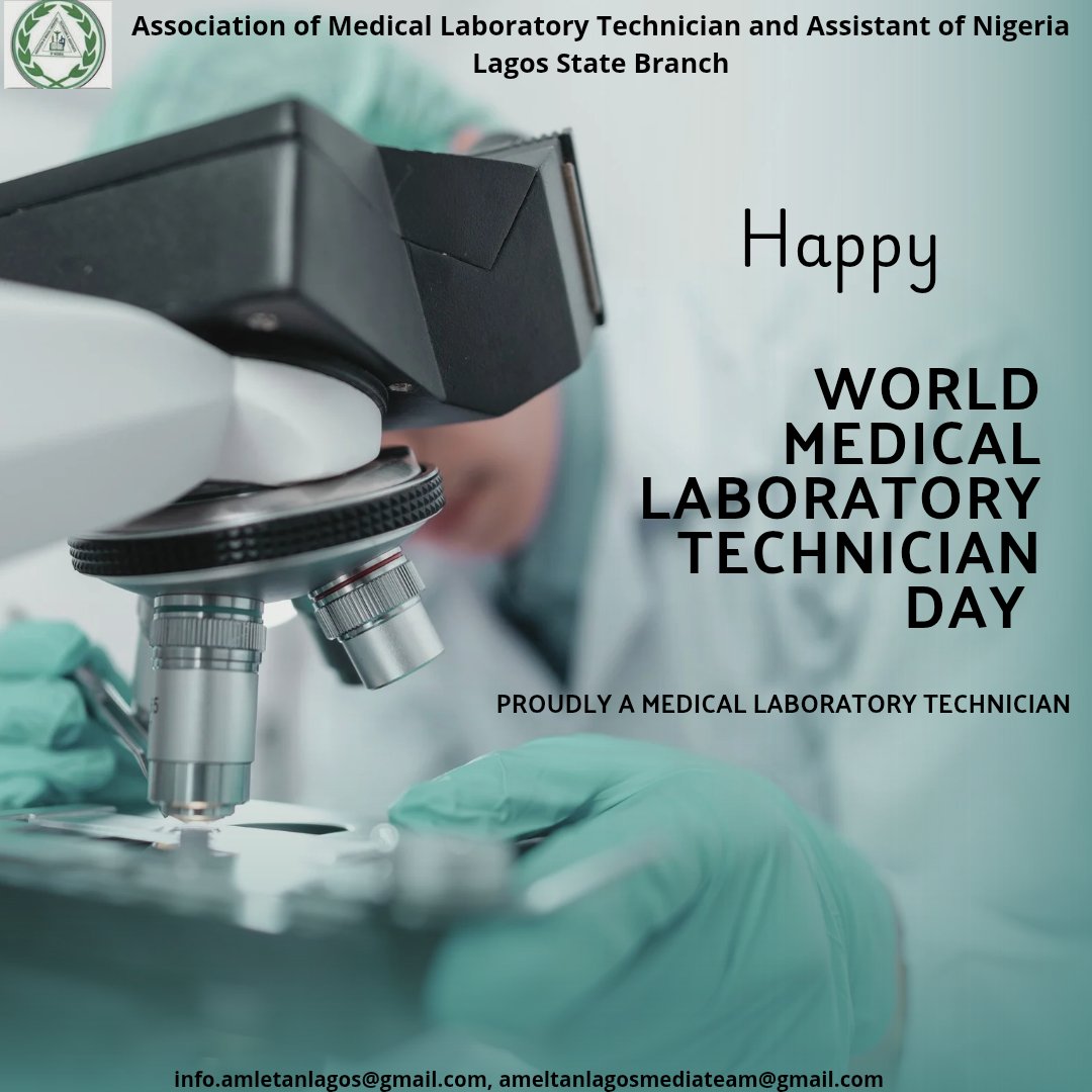 Happy World Medical Laboratory Technician Day to all our members 
#worldmltday #proudlymlt