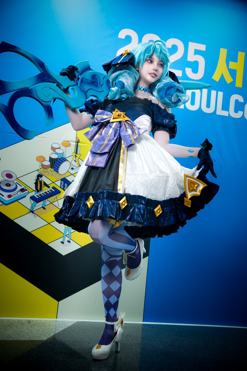 sun498584's tweet photo. [2025/12/29] - 서울콘 2025 
리그 오브 레전드 - 그웬
Model - @PPOYA_HS  

#서울콘 #리그오브레전드 #롤 #그웬 #코스프레 #cosplay #SEOULCon #LeagueofLegends #Gwen #コスプレ #リーグ・オブ・レジェンド #グウェン https://t.co/X3MMcmdf0M