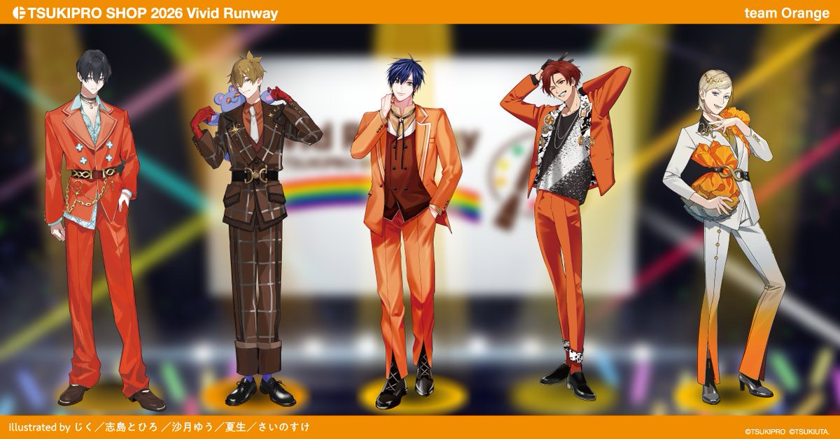 ツキプロショップ 2026 🎨それぞれの色で魅せる 「Vivid Runway