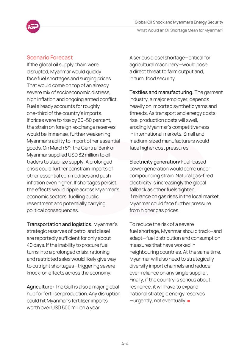 Institute for Strategy and Policy – Myanmar tweet media