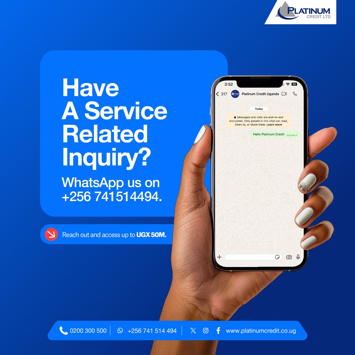 Platinum Credit Uganda Ltd tweet media