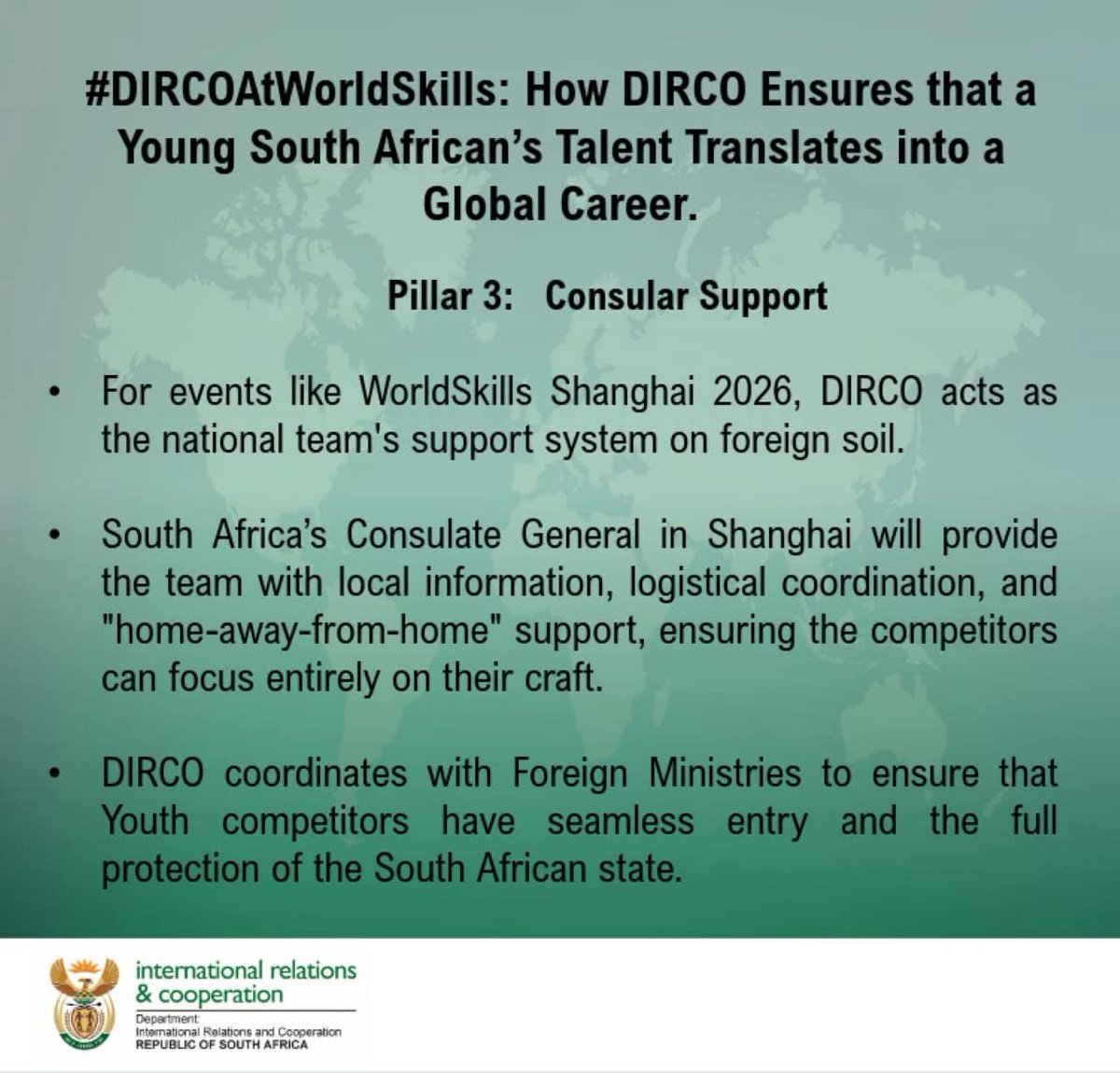 DIRCO South Africa tweet media