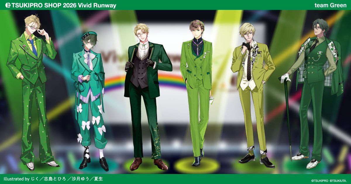 ツキプロショップ 2026 🎨それぞれの色で魅せる 「Vivid Runway