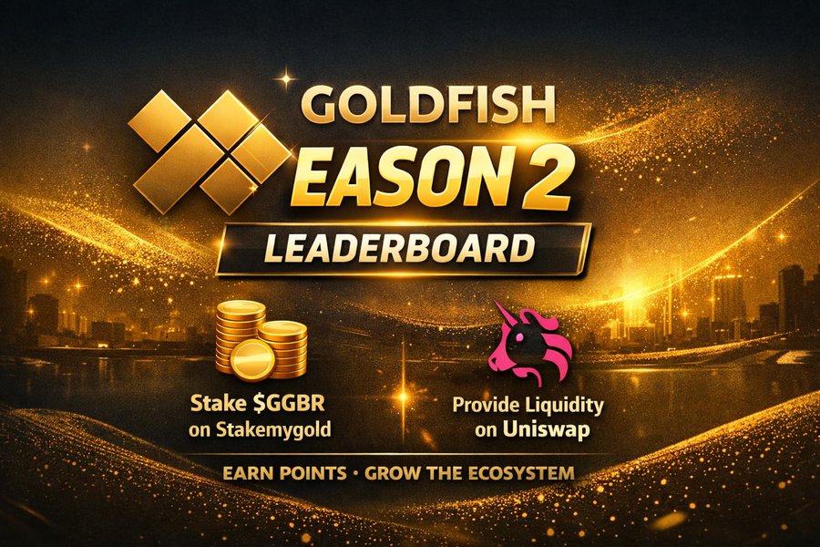 Apex_Roman's tweet photo. Gold is one of the oldest stores of value in history.

Now it’s becoming programmable.
$GGBR by Goldfish brings real physical gold onchain.

Each token represents 1/1000 oz of gold stored in audited reserves, while trading freely on Ethereum.

@goldfishggbr https://t.co/GNt7IMRyh4