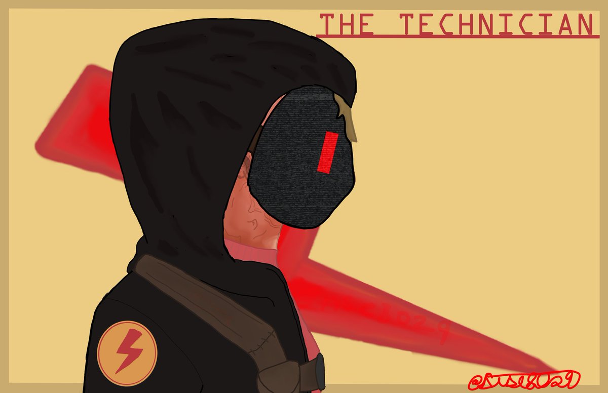 Rise8029's tweet photo. @lucisphora my tf2 oc redesign upper body rendering 4 different variants since that's how I am. It was also done on my school computer using Photoshop for the first time. https://t.co/rLjiS1s0Xz