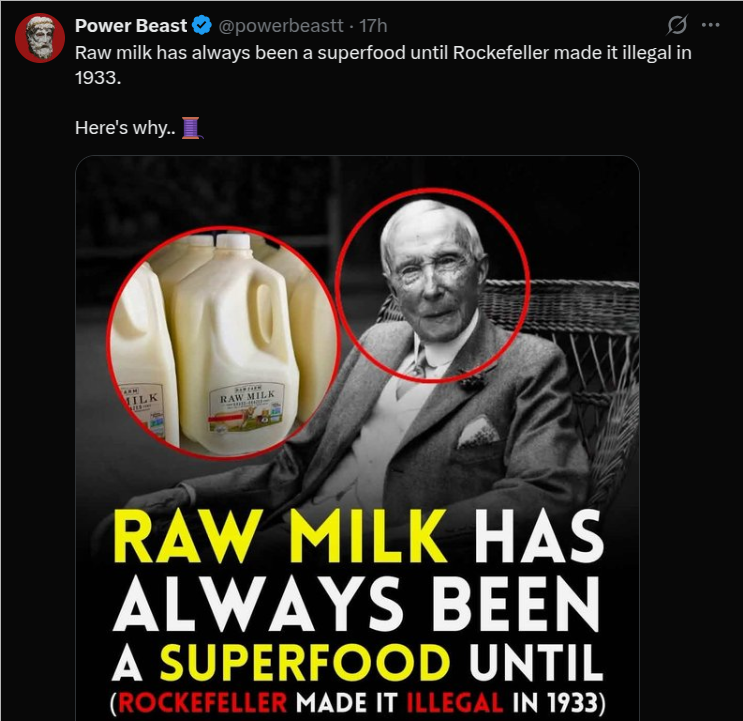 BrianGPowell's tweet image. #RawMilk=#SuperFood 
=&amp;gt;
#Kefir made with #RawMilk=#BestFood 
So, I searched online for #RawMilk, made a long journey to a store that sells #RawMilk for pets in my state:
I get there, they say they NEVER stock that milk--even tho it's on website
I boycott chain
#DogsEatBetterFood!