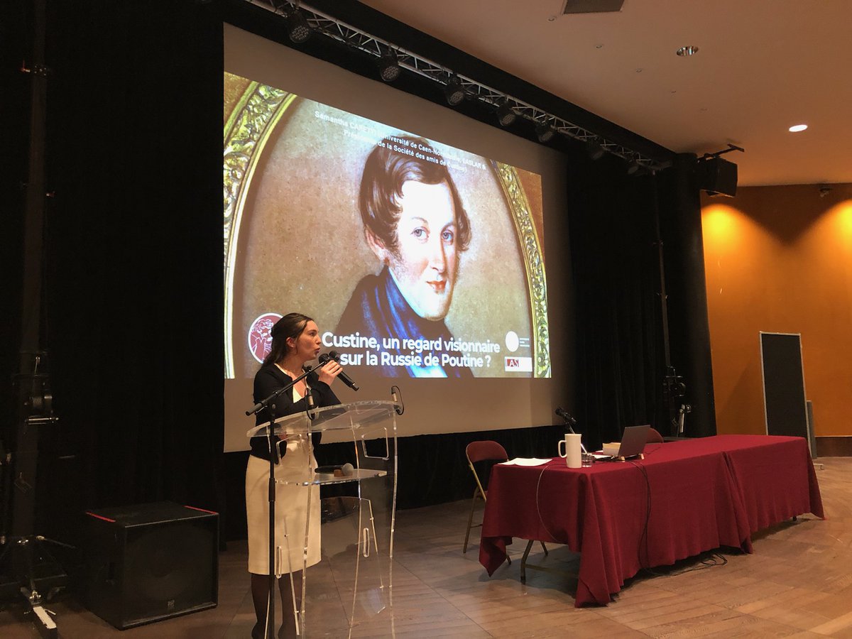 SCustine's tweet photo. Remerciements aux organisateurs et au public du Forum Universitaire de Boulogne-Billancourt venu nombreux pour échanger autour de l'actualité du regard de Custine sur la Russie contemporaine.
@Ville_BoulogneB #custine #russieen1839 https://t.co/IazCs3BKpX