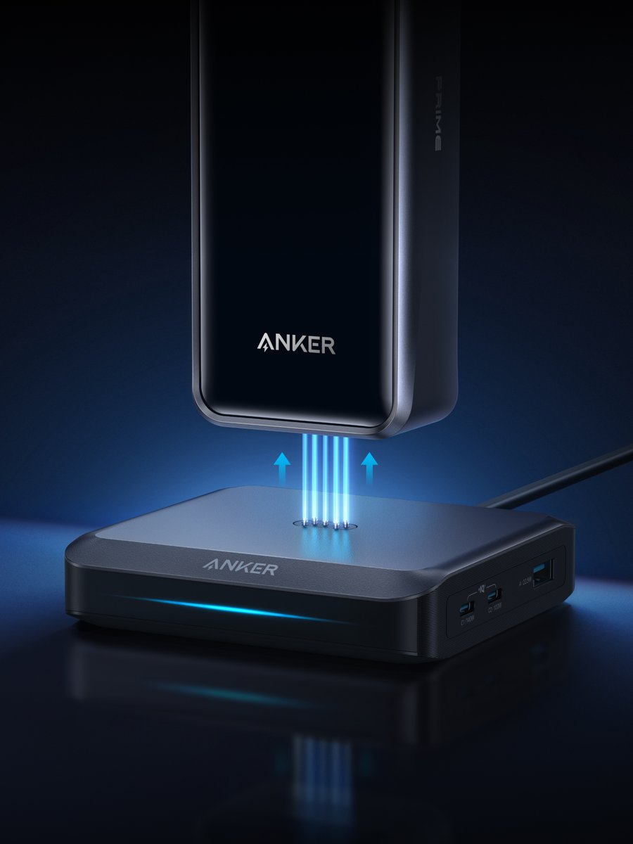 【元値5.5万】 BosePortableSmartSpeaker充電スタンド付 新製品】Anker Primeシリーズのモバイルバッテリー専用充電スタンド