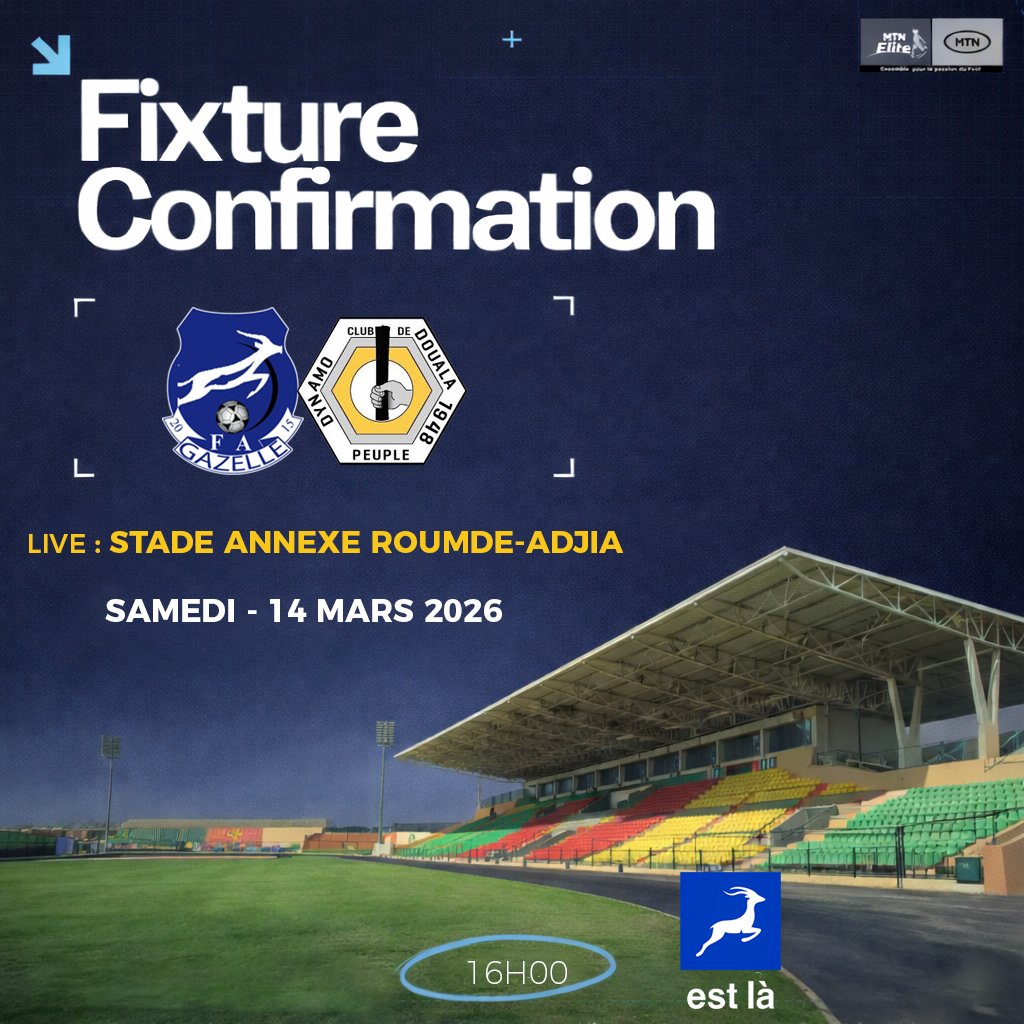 GAZELLE FA DE GAROUA tweet media