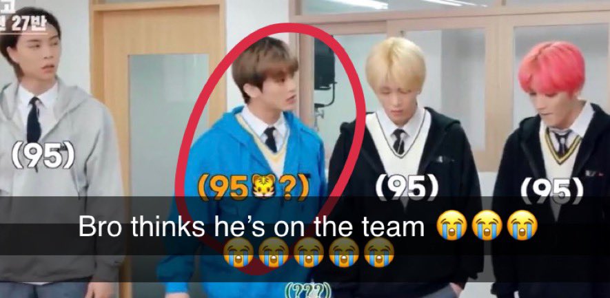 THIS IS SO CUTE 😭 our piggies 🐽

"The pigs team gather today
 The BABY PIG (mark) is busy
 So only the BIG PIGS gathered"
                    (johnny taeyong yuta) 

        95            ₉₅              95              95