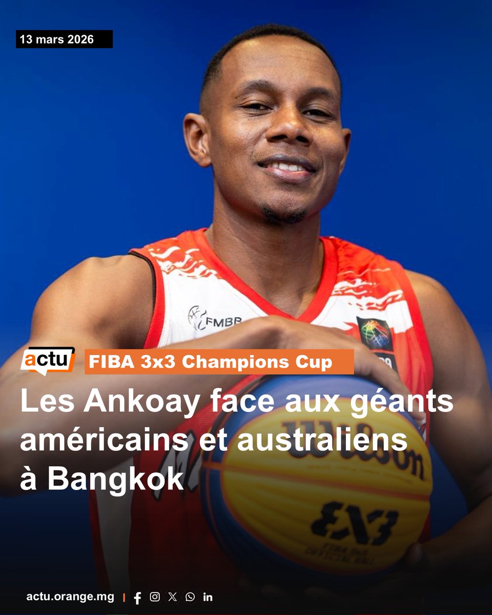 Les sélections malgaches masculine et féminine de basketball 3x3, les ...