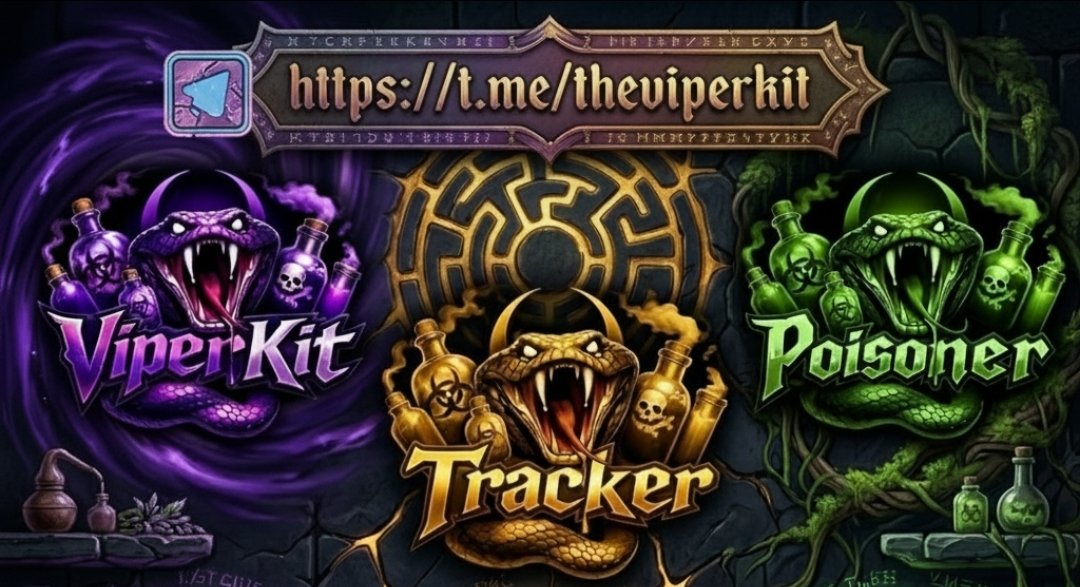 Have you ever imagined getting over $100K in your wallet in a single click?

Now you can do that.

Wirh the 🐍 Viper Poisoning Toolkit (and other DeFi stuff) you can literally do that in a single click 

Get access and start biting 🐍
t.me/theviperkit